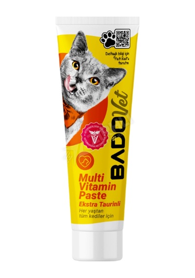 Bado Extra Taurinli Kedi Multi Vitamin Paste Besin Takviyesi 100 Gr