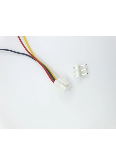 Sanec 3,96mm Kilitli 3 Pin Kablolu Konnektör Takım 10cm - 1,00mm - Çift Taraflı