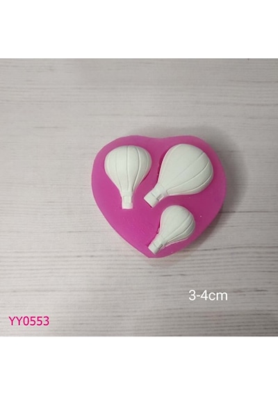 Yy0553 Üçlü Uçan Balon Silikon Kalıp
