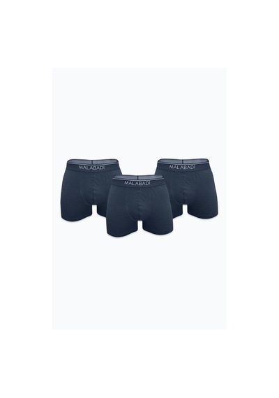 Malabadi Erkek Füme 3 Lü Premium Collection Modal Boxer 3m252 Füme