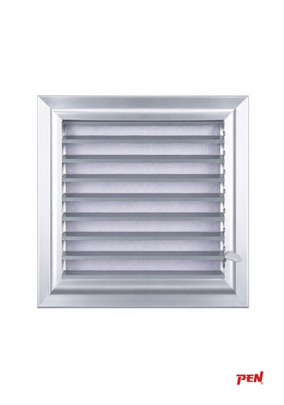 Alüminyum Banyo Wc Havalandırma Menfezi 40x40 Eloksallı Seri