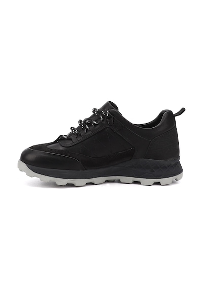 Gönderi(R) Erkek Siyah Bağcıklı Hakiki Deri Comfort Sneaker Ddma74201851 Siyah