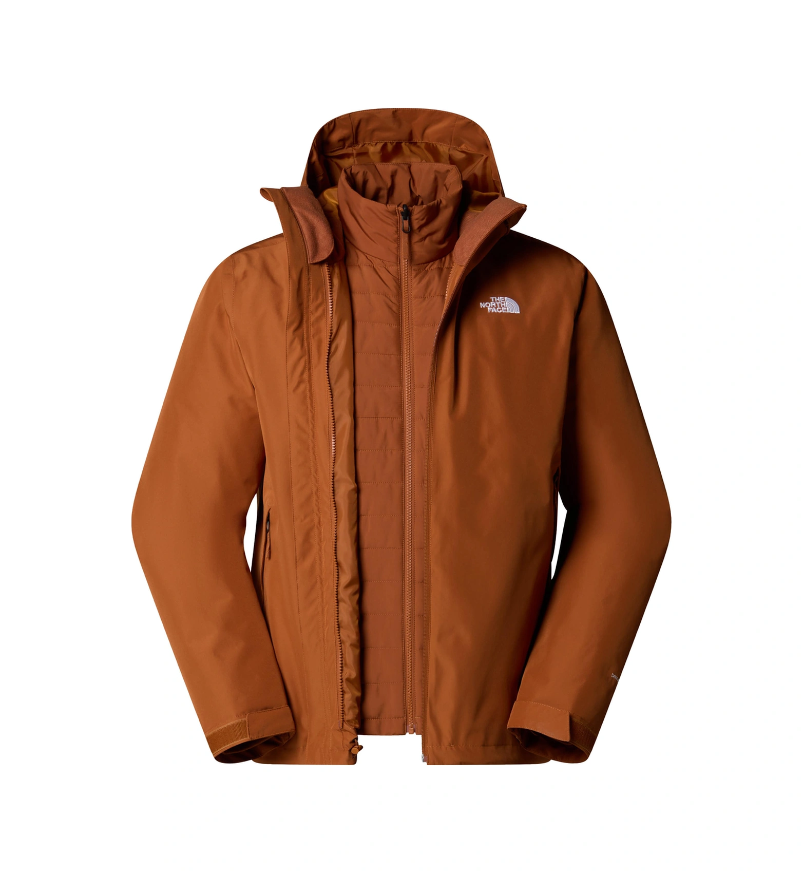 The North Face Carto Mono Triclimate 3n1 Erkek Mont Burnt Umber Turuncu