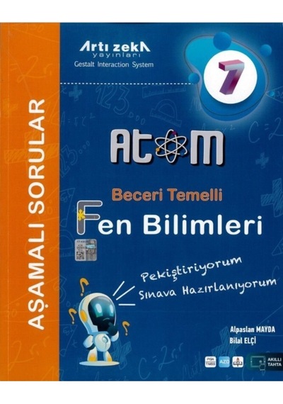 Artı Zeka 7. Sınıf Fen Bilimleri Atom Aşamalı Sorular