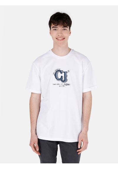 Colin's Colins Beyaz Erkek Tshirt K.kol Cl1071732 Q1.v1 Wht Beyaz