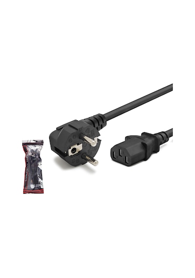 HADRON HDX5529(4503P) POWER KABLO 1MM 1.5 MT 500W AMBALAJLI