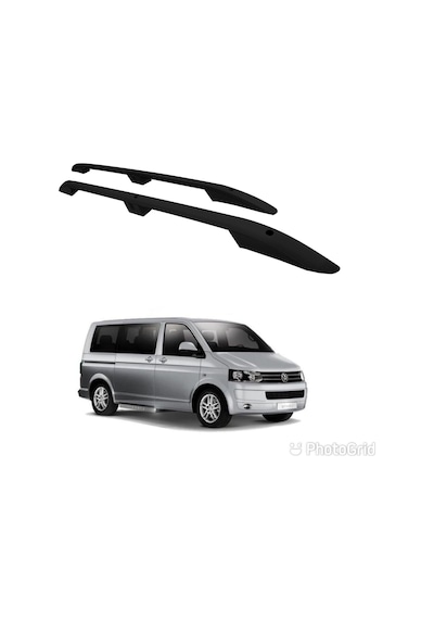 Transporter Caravella T5 Kısa Şase Siyah Tavan Çıtası Port Bagaj N11.250