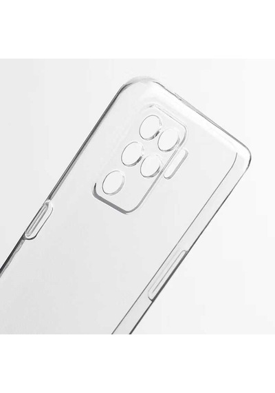 Noktaks - Oppo Reno 5 Lite Uyumlu - Kılıf Şeffaf Soft Slim Fitt Süper Silikon Kapak - Şeffaf