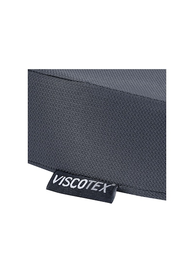Visco Ortopedik Koksiks Oturma Minderi 44x36/7 cm, Gri