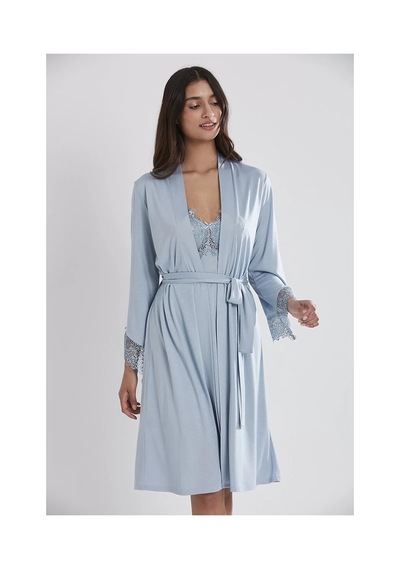 Moda Dua Pierre Cardin P5040 Bayan Penye 6'lı Gelin Çeyiz Seti Mist