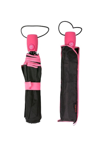 Marlux Siyah Pembe Kadın Şemsiye M21Martp5412Br004-Siyah Pembe