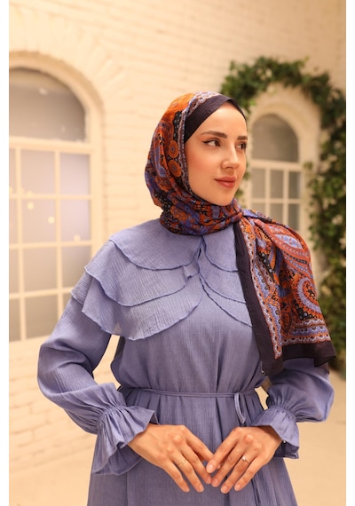 Silk Home Nariya Şal 90001-27 Kiremit