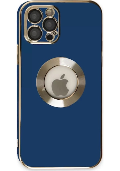 Newface Apple İphone 12 Pro Kılıf Store Silikon - Mavi