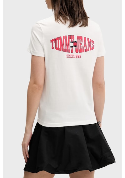 Tommy Jeans Pamuklu Sırt Baskılı Regular Fit Bisiklet Yaka T Shirt Bayan T Shirt Dw0dw22274 Ybl Beyaz Tommy Jeans Pamuklu Sırt Baskılı Regular Fit Bisiklet Yaka T Shirt Bayan T Shirt Dw0dw22274 Ybl Beyaz