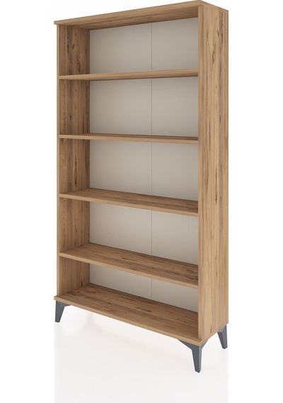 Arges Dolap 4 Raflı 88x30x163 Çam-çam Çam