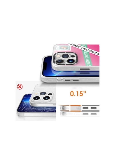 Youngkit Apple Uyumlu iPhone 13 Pro Max Kılıf Baskılı Desenli YoungKit Holiday Serisi Kapak ZORE-220113