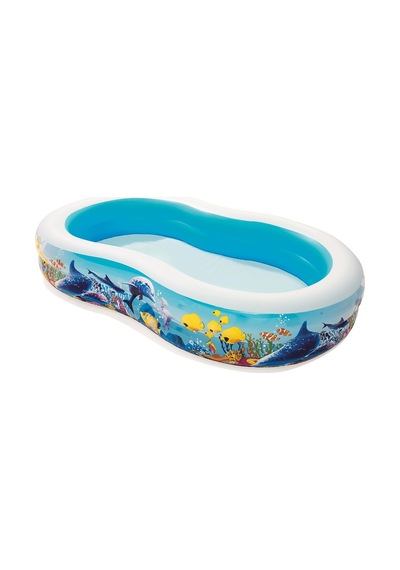 Bestway Desenli Oval Şişme Havuz