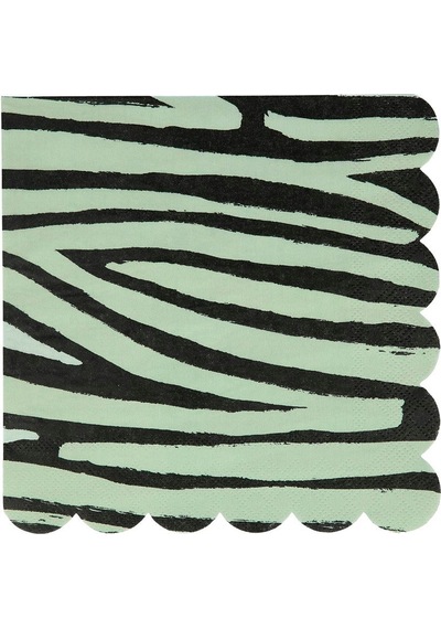 Meri Meri - Safari Napkins - Safari Peçete - L - 16'lı