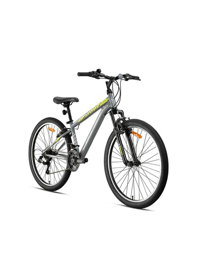 Mars Plus - 26 Mtb - 14' - 21 Vites - V.b - Nardo Gri-gri/neon Sarı
