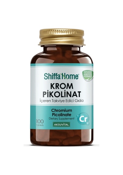 Shiffa Home Krom Pikolinat 100 Tablet 10'li Paket