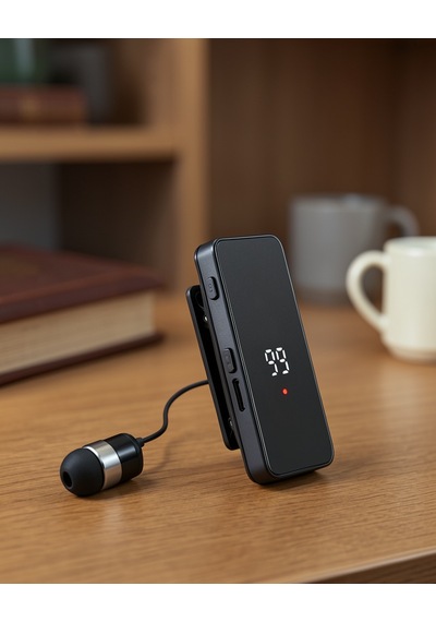 Tek Kulaklık Bluetooth Kompakt Klipsli Dijital Ekranlı Uczzk03makaralı-3 Belirtilmemiş