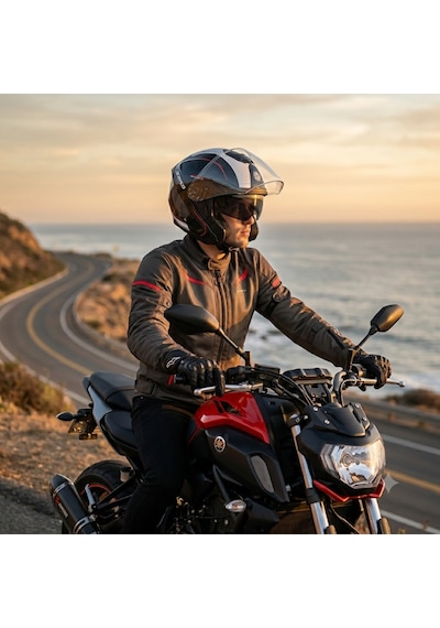 Of669 Shuttle Motosiklet Kaskı Güneş Vizörlü Yarım Açık Motorcu Kask Çok Renkli