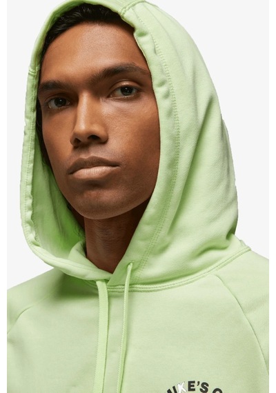 Nike Jordan Dri Fit Sport Bc Men's Fleece Hoodie Erkek Kapüşonlu Sweatshirt Yeşil Yeşil