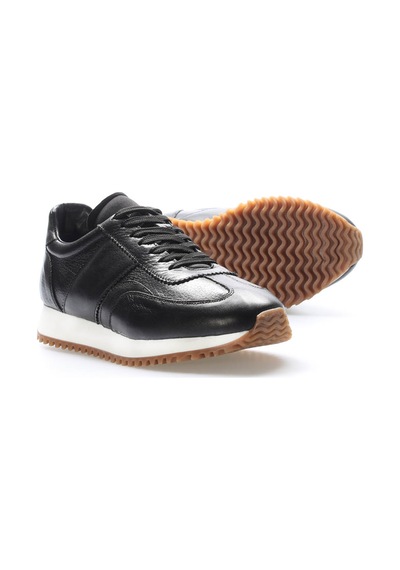 Fast Step Hakiki Deri Erkek Casual Ayakkabı 819ma261 Siyah