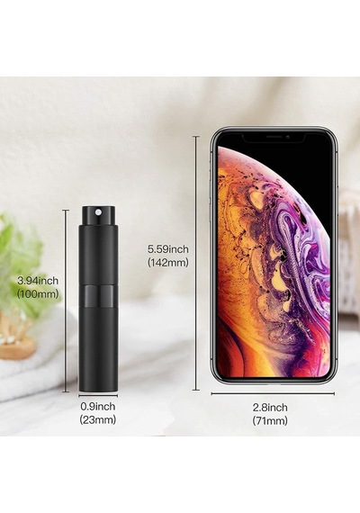 Seyahat Parfüm Atomizer Doldurulabilir 8ml 5 Adet , Seyahat Kolonya Püskürtücü Mini, Parfüm Şişesi Boş Küçük 5 Renk Belirtilmemiş