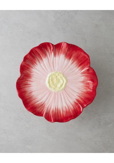 Flowerella Dolomite Kek Standı 26 Cm Kırmızı-pembe