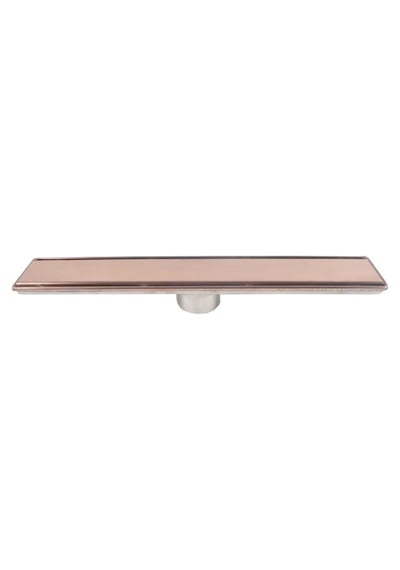 Sukar Duş Kanalı Bronz 60 Cm Line 6 Ve Yeşil Alt Dirseği