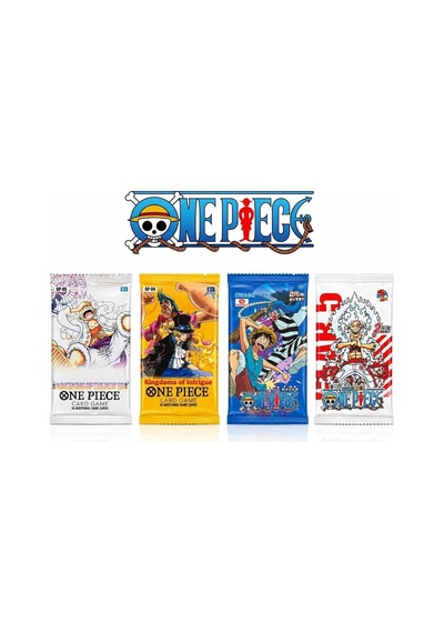Cantex Tech One Piece Oyun Kartı Özel 4 Seri Bir Arada 4 Paket Versiyon 4