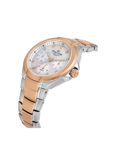 Nacar Nc28-392322-esm-set Kadın Kol Saat Seti Rose Gold