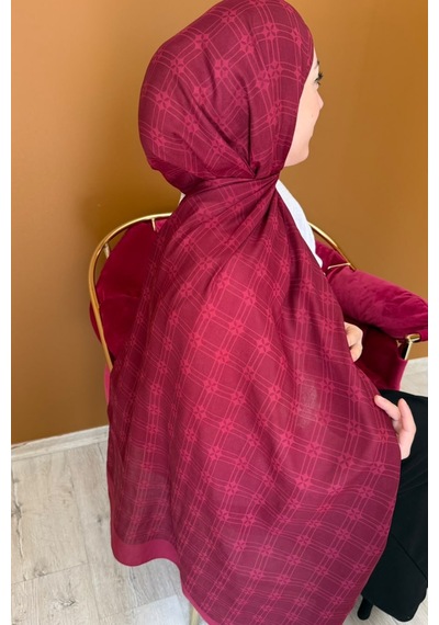 Mimiyum Koza Şal- Işıltı Desen - Model 8 Çok Renkli