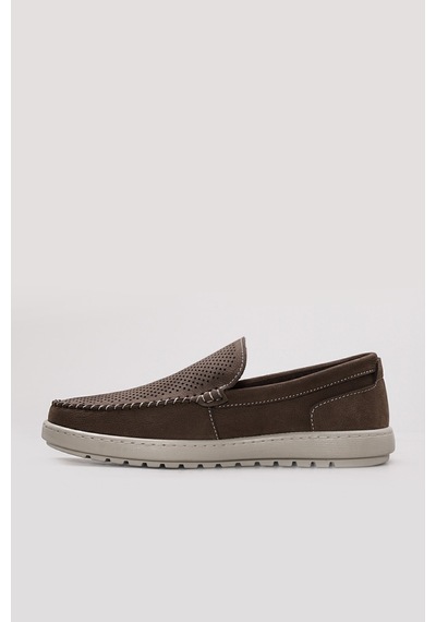 FAST STEP Hakiki Deri Erkek Casual Ayakkabı 302ma1211 Haki