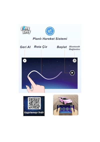 Cada Uzaktan Kumandalı Z-wind C51082w 258 Parça Oyuncak Yapım Seti Blok Araba -ffcada-c51082wnew Cada Uzaktan Kumandalı Z-wind C51082w 258 Parça Oyuncak Yapım Seti Blok Araba -ffcada-c51082wnew