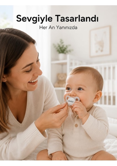 Silikon Ortodontik Emzik 0-6 Ay Bpa İçermez