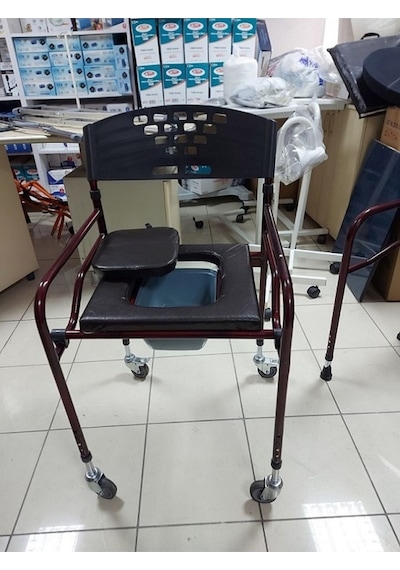 Medikaltec Tekerlekli Tuvaletli Hasta Sandalyesi