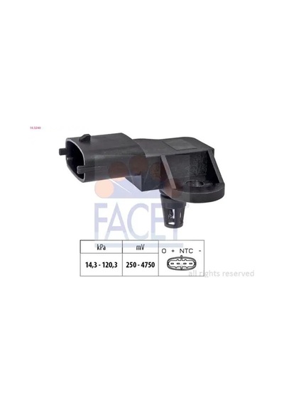 Facet 103240 Map Sensoru 96810880