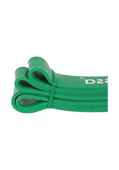 Yeşil Latex Güç Bandı, 32 Mm Sert, 208 Cm Uzun Açık Bej