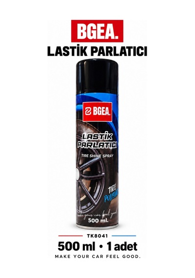Bgea Lastik Parlatıcı Sprey 500 Ml Tire Shine Aerosol