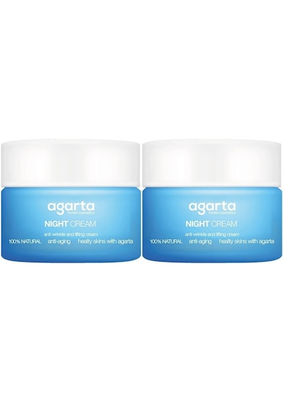 Agarta Doğal Yaşlanma Karşıtı Anti-age Gece Kremi Su Bazlı 50ml
