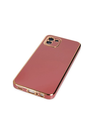 Newface - 291 - Samsung Galaxy Uyumlu A03 Kılıf Volet Silikon - Kmrsfres - - Kırmızı