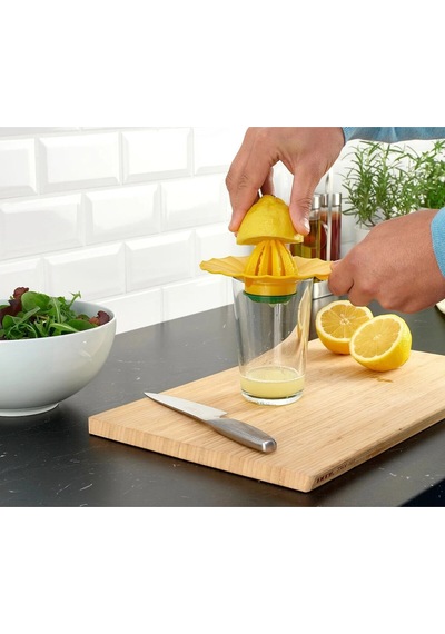 Uppfylld Plastik Limon Sıkacağı Çap: 15 Cm Pratik Sıkacak Limon Narenciye Sıkıcı Sarı I.k:e.a Plasti Diğer