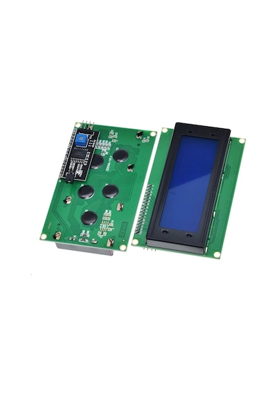 Iıc I2c Seri 2004a 4x20 Mavi Karakter Lcd Modül Display Ekran 5v Beyaz Arka Işık 20x4 20 X 4