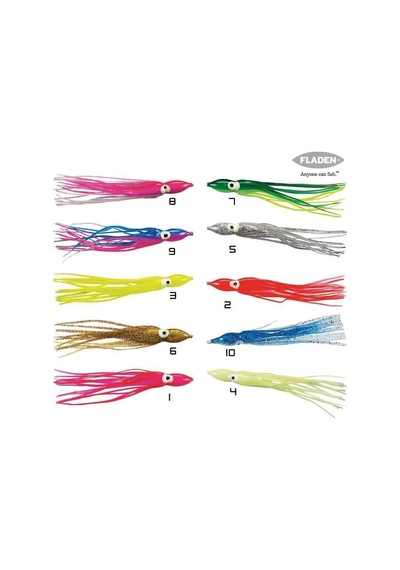Fladen 9 cm Ahtapot 10P