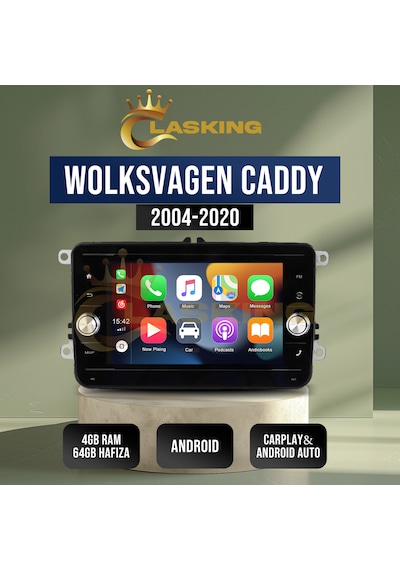 Volkswagen Caddy 2004-2020 Android Multimedia 4gb Ram 64 Hafıza
