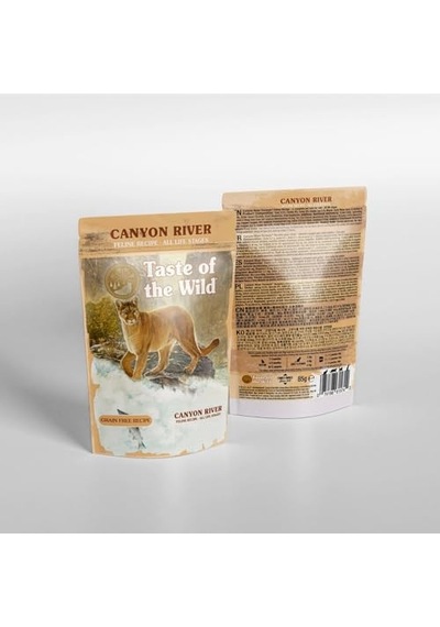 2As Canyon River Pouch Alabalıklı Yaş Soslu 85 Gr 12 Gri