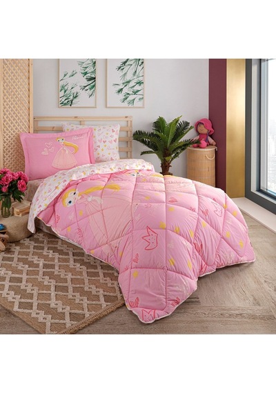 Hobby Uyku Seti Tek Kişilik Prenses Pembe