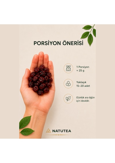Natutea Turna Yemişi Cranberry 1 Kg Kuru Meyve